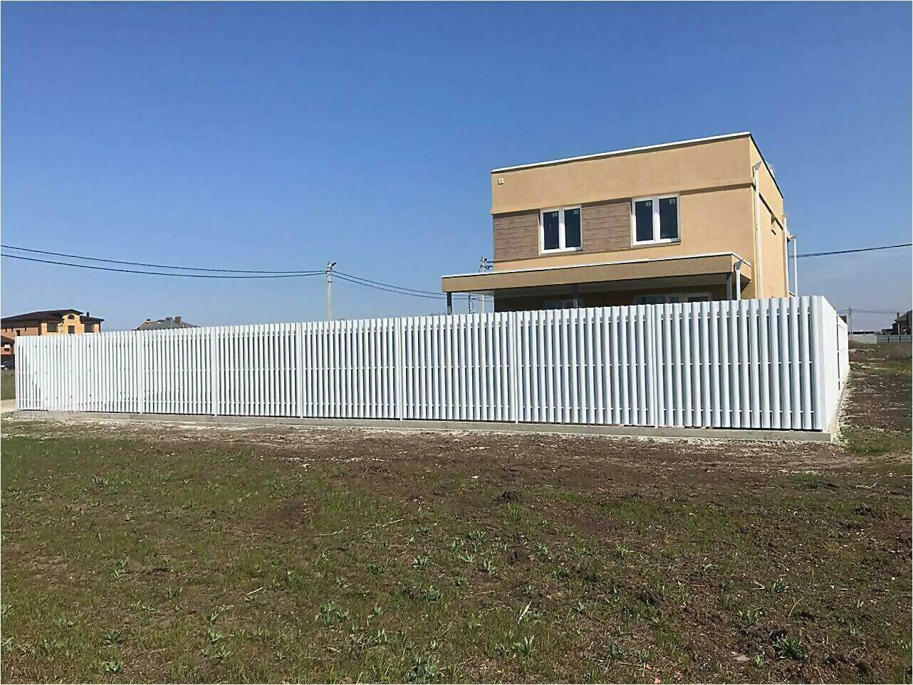 забор из штакетника 95м фото4 в Архангельске
